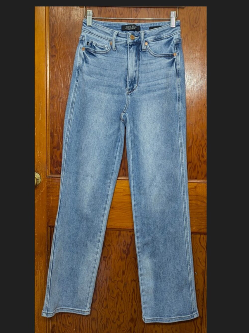 Judy Blue Xandra High Rise Straight Jeans